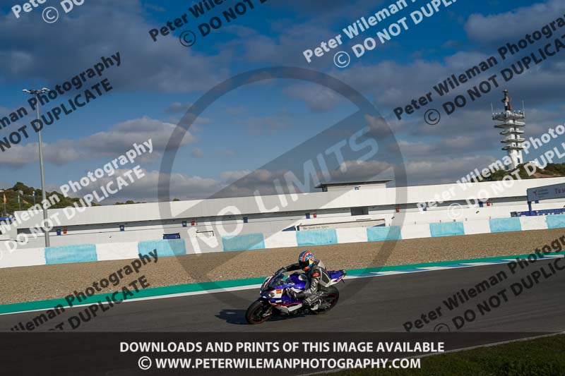 25 to 27th november 2017;Jerez;event digital images;motorbikes;no limits;peter wileman photography;trackday;trackday digital images